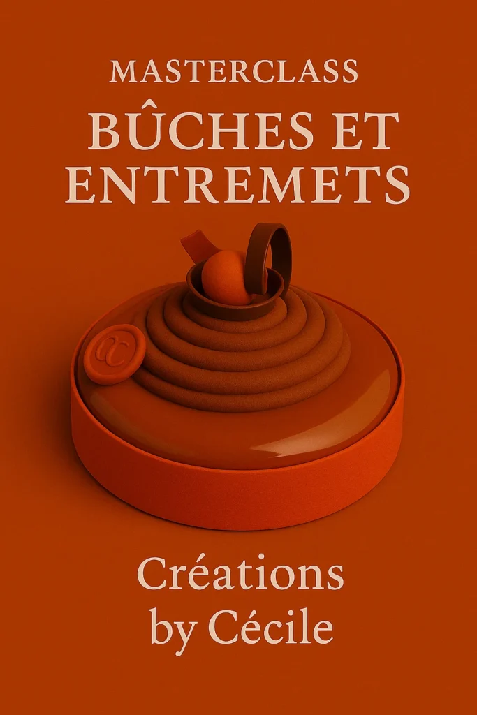 masterclass buches entremets créations by cécile