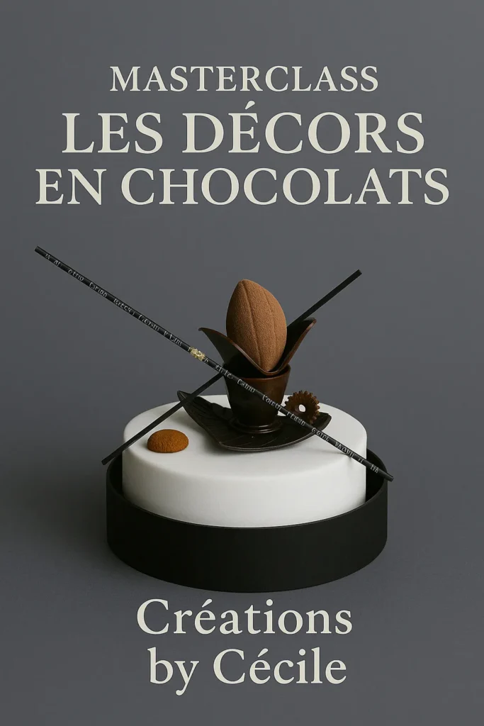 masterclass les decors chocolats créations by cécile